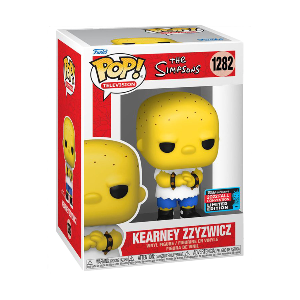 SIMPSONS - KEARNEY ZZYZWICZ POP! NY22 RS – Red Edge Records