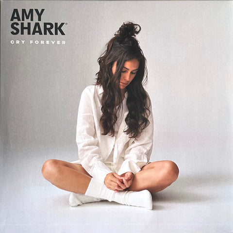 Amy Shark Cry Forever vinyl LP album cover featuring Amy Shark portrait artwork
