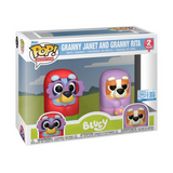 BLUEY - GRANNY JANET & GRANNY RITA US EXCLUSIVE POP! 2-PACK [RS]