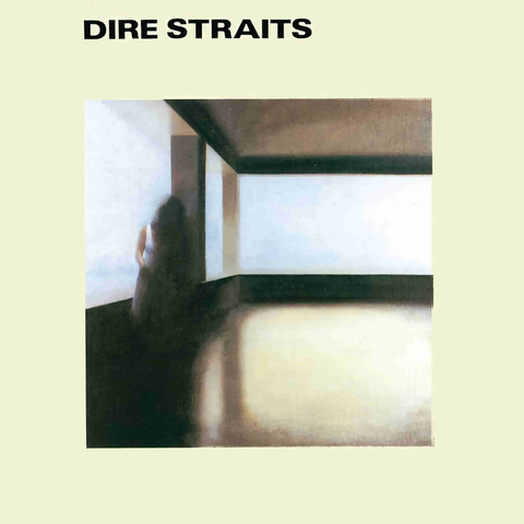 Dire Straits Cream cover with a painting image of a person in a room