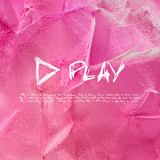 Pink textured background with 'PLAY' text and logo