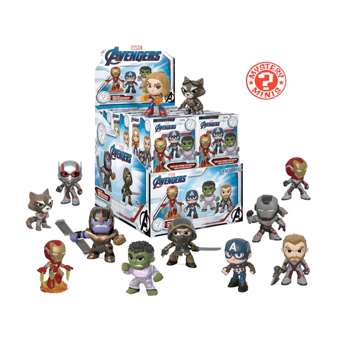 Funko Marvel Mystery Minis  Avengers 4 Heroes