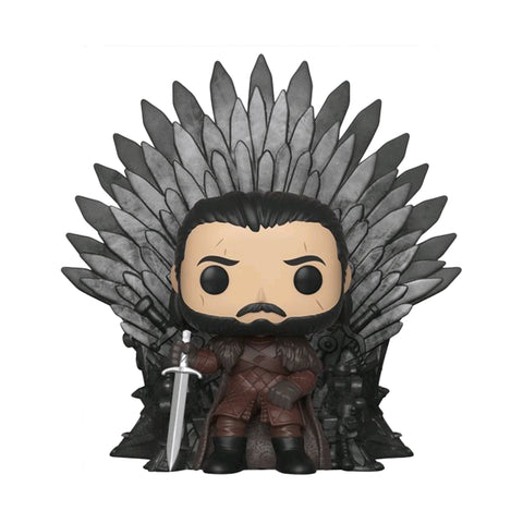 GAME OF THRONES - JON SNOW IRON THRONE POP! DLX