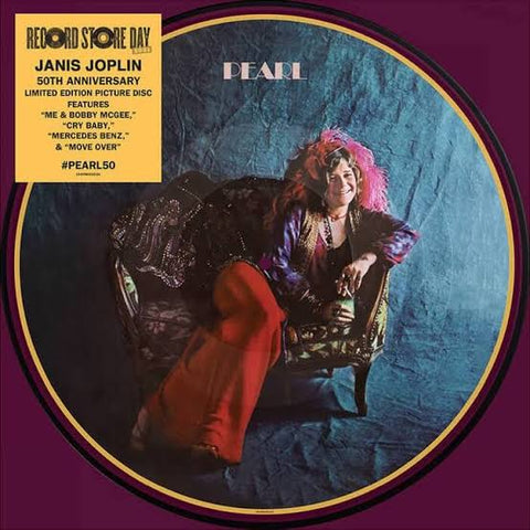 Picture Disc of Janis Joplin on Vinyl