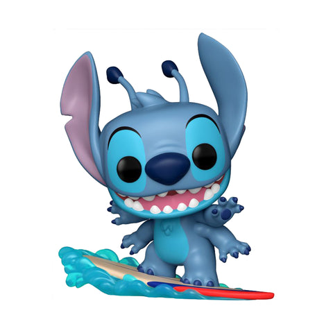 LILO & STITCH - STITCH ON SURFBOARD SDCC 2025 EXC POP! RS