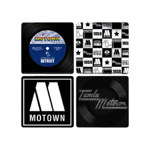Classic Record Label Motown Coaster Set
