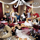 Album cover for 'simple plan' with the band and women in a party setting.
