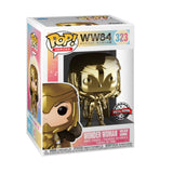 WW84 -  WONDER WOMAN POWER POSE GOLD CHROME POP! RS