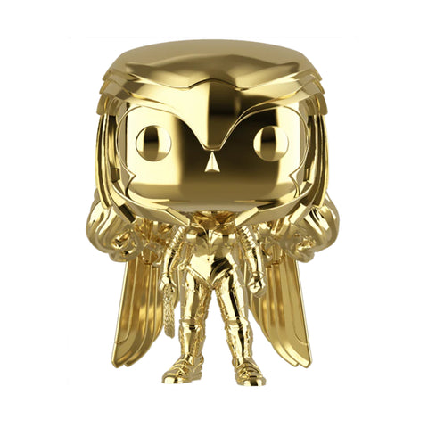 WW84 -  WONDER WOMAN POWER POSE GOLD CHROME POP! RS