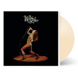 Vinyl record with a cover featuring a person in a gold outfit on stage, labeled 'Wolf Alice' with Bone Coloured Vinyl