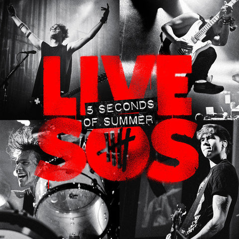5 Seconds Of Summer ‎LIVESOS Front