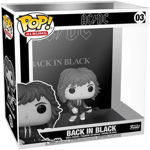 AC/DC - BACK IN BLACK BW POP! ALBUM RS