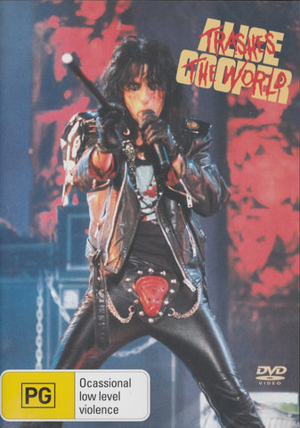 Alice Cooper Trashes The World Front
