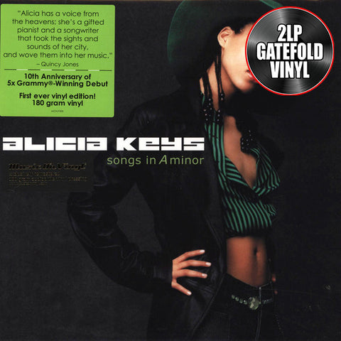 Alicia Keys ‎Songs In A Minor Front 2LP