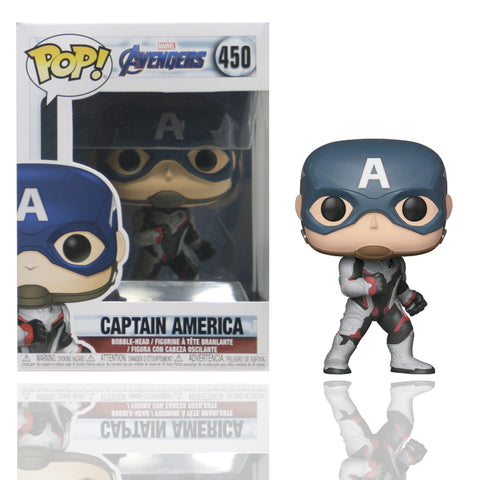 AVENGERS 4 - CAPTAIN AMERICA (TEAM SUIT) POP!