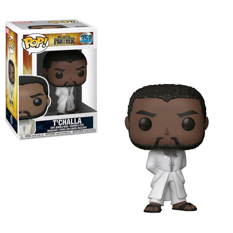 BLACK PANTHER - T'CHALLA WHITE ROBE POP!