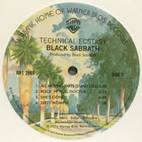 Black Sabbath Technical Ecstasy Vinyl Side B