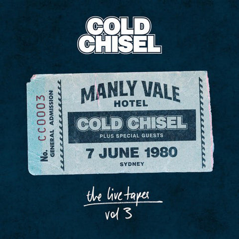Cold Chisel The Live Tapes Vol. 3 Front