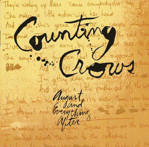 Counting Crows August And Everything After Front