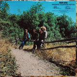 Creedence Clearwater Revival Green River back cover featuring band imagery and track listing