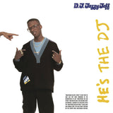 The cover of the 'He's the DJ, I'm the Rapper' vinyl reissue features DJ JAZZY JEFF, posing with pointing fingers at himself
