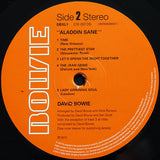 David Bowie Aladdin Sane Vinyl Side B