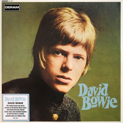 David Bowie David Bowie vinyl LP album cover featuring the classic 1969 artwork with portrait design