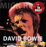 David Bowie Mick Rock Tin Bowie Face Singing red coloured vinyl 7 inch single