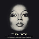 Diana Ross Diana Ross vinyl LP album cover featuring Diana Ross’ Face portrait pose against a simple textured background