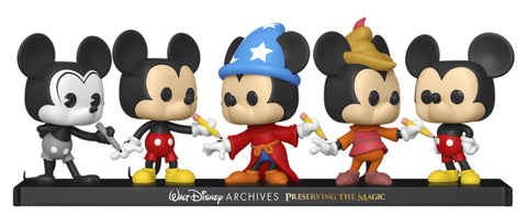 MICKEY MOUSE - MICKEY MOUSE US EXCLUSIVE POP! VINYL 5-PACK [RS]