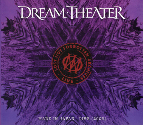 DREAM THEATER - LOST NOT FORGOTTEN ARCHIVES: MADE IN JAPAN - LIVE (2006) (LTD. GATEFOLD RED 2LP+CD)