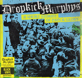 Dropkick Murphys album cover with the Classic Dropkick features a blue washed image of a child protesting to a group of children