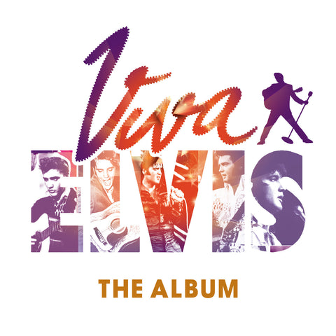 Viva Elvis, Elvis images in words on a white background