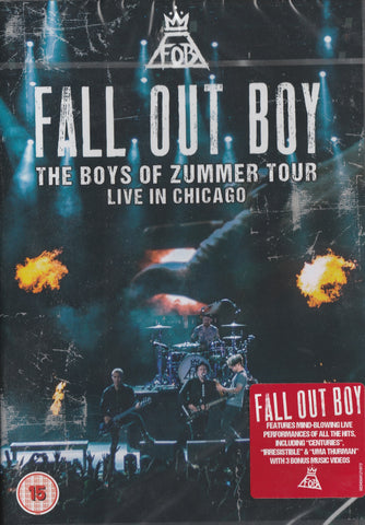 Fall Out Boy The Boys of Zummer Tour Front
