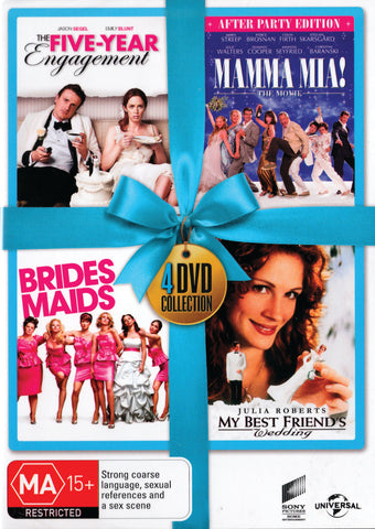 Five Year Engagment / Mamma Mia / Brides Maids / My Best Friends Wedding Front