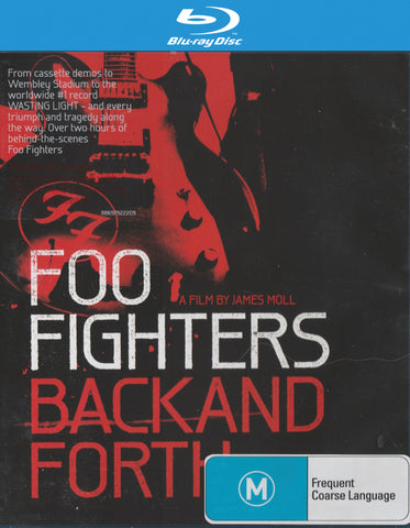 Foo Fighters Back and Forth Front BluRay