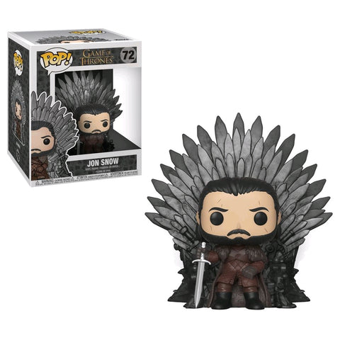 GAME OF THRONES - JON SNOW IRON THRONE POP! DLX