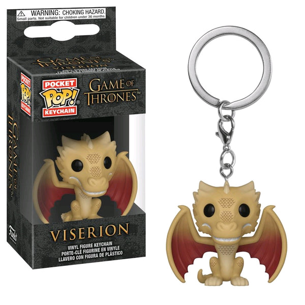 GAME OF THRONES VISERION POP KEYCHAIN Red Edge Records