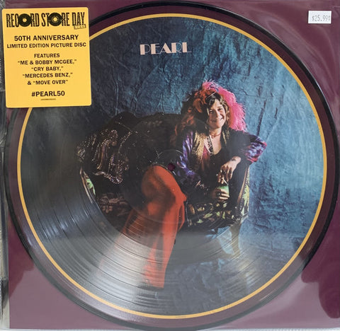 JANIS JOPLIN - PEARL (RSD - 12" PICTURE DISC)