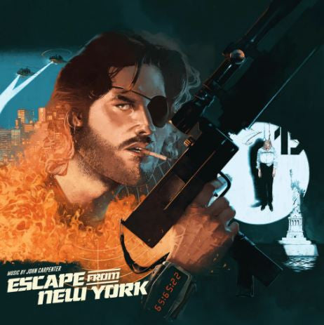 SOUNDTRACK JOHN CARPENTER - ESCAPE FROM NEW YORK - MUSIC BY JOHN CARPENTER