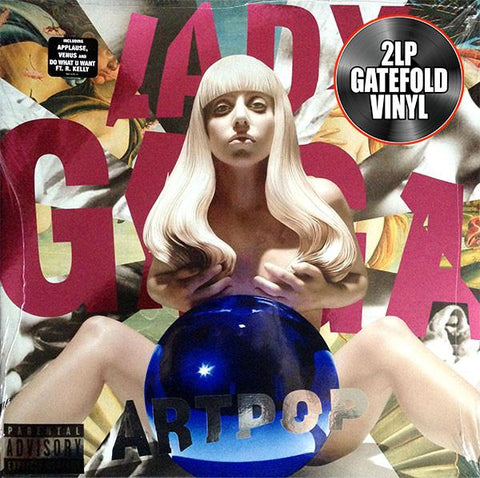 Lady Gaga Art Pop Front 2LP