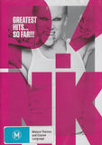 P!nk Greatest Hits So Far!!! Front DVD