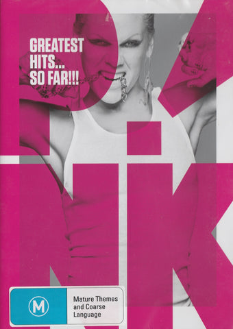 P!nk Greatest Hits So Far!!! Front DVD