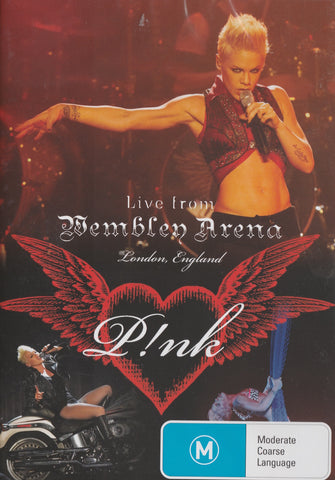 P!nk Live From Wemley Arena Front