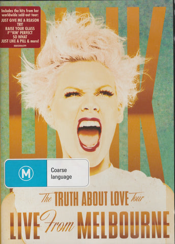 P!nk The Truth About Love Tour Front