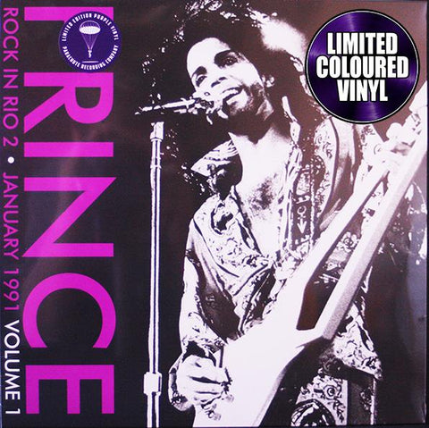 Prince Rock In Rio VOL 1 Front Purple