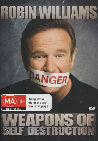 Robin Williams Weapons of Self Destruction Front
