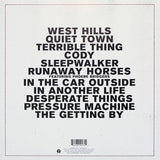 Track Listing in Black Text on a White Background
