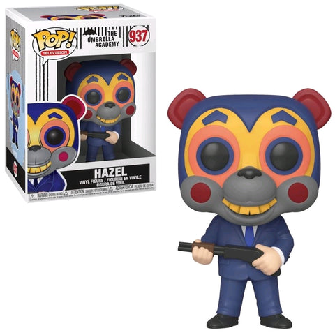 UMBRELLA ACADEMY - HAZEL W/MASK POP!