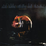 The cover artwork for the Van Halen self-titled debut studio album, featuring image of a band member, a track listing and album credits